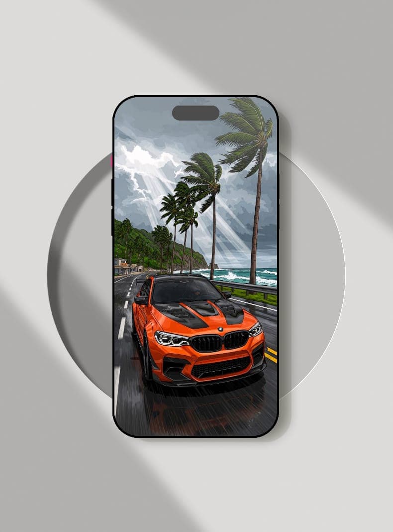 Free BMW M5 HD Phone Wallpaper for Android, iOS & Harmony OS - Medium Screen