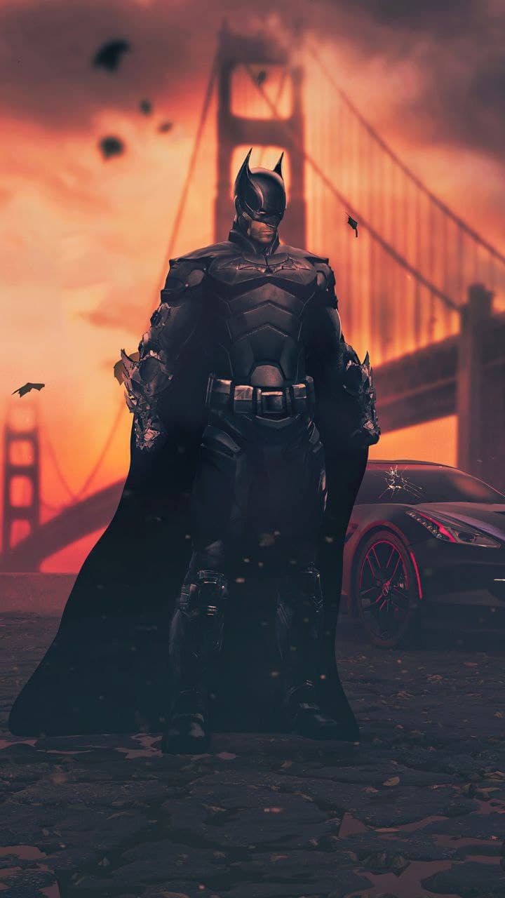 Free Batman DC Movie High-Definition Digital Wallpaper